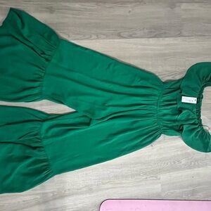 YaYa&CO Vibrant Green Flowy Jumper